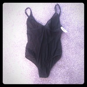Black Lace Shapewear Bodysuit Lingerie